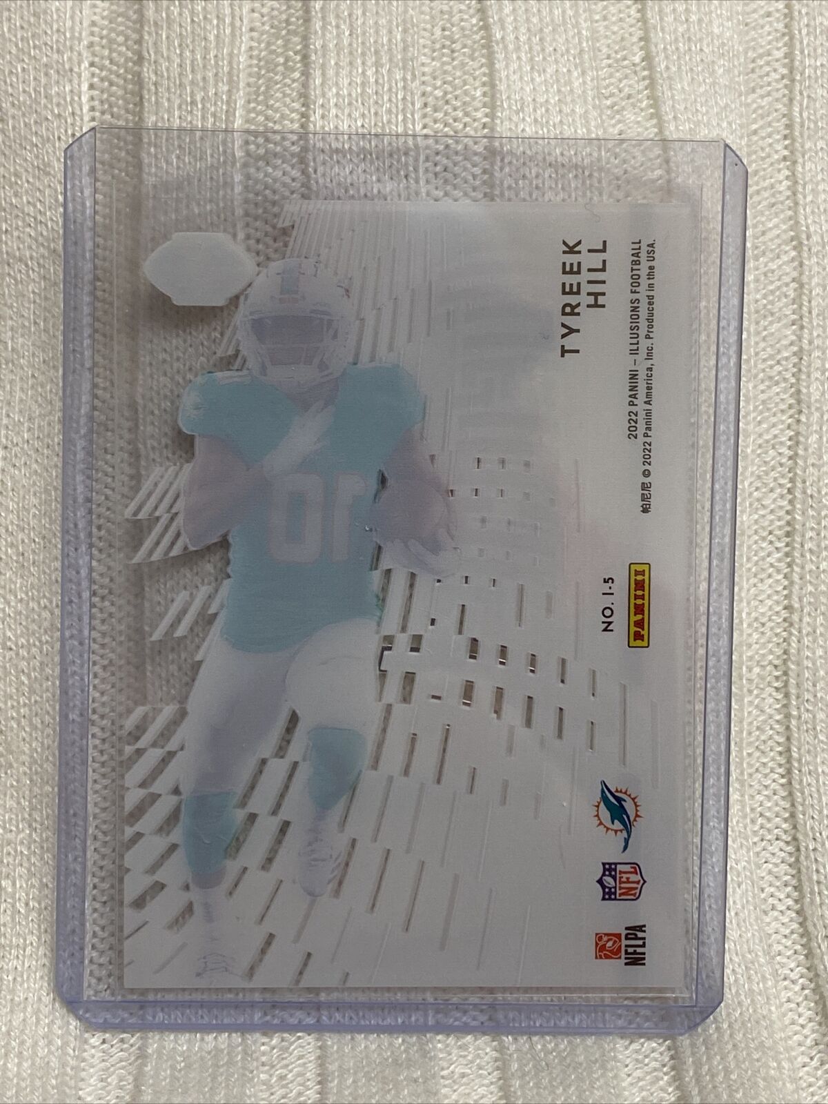 2022 Panini Illusions Tyreek Hill "Illusionists" Miami Dolphins