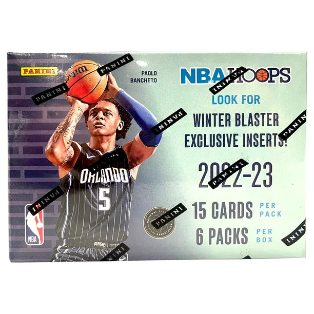 2022-23 Panini Hoops Holiday NBA Basketball Trading Cards Blaster Box | 1 Auto or Memorabilia Card on Average!