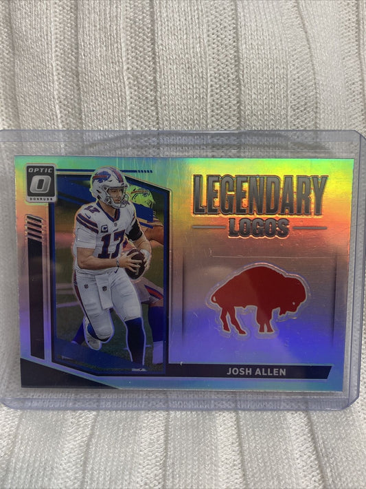 2021 Donruss Optic Josh Allen Legendary Logos Holo #LL-20