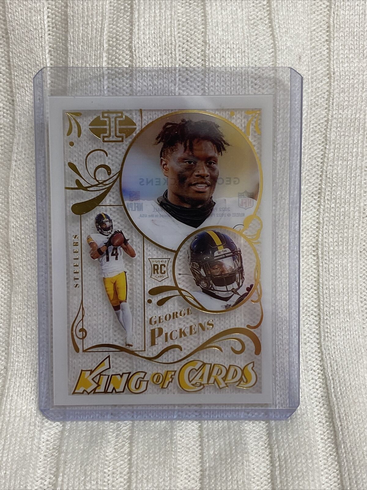 2022 Illusions George Pickens King Of Cards RC