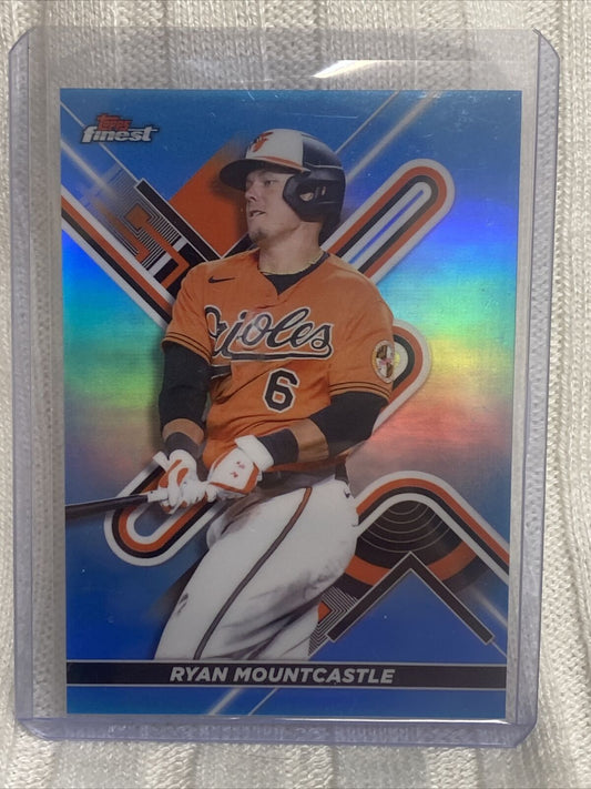 2022 Topps Finest Ryan Mountcastle Aqua Refractor /300