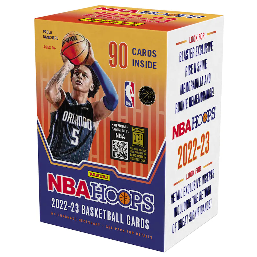 Panini America 2022-23 Panini Hoops NBA Factory-Sealed Retail Blaster Box